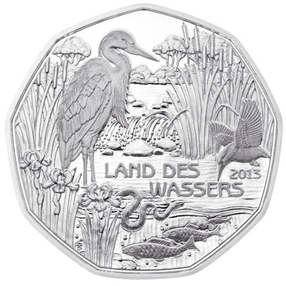 5 Euro Silber 2013 Land des Wassers