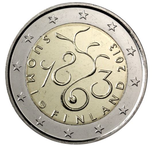 Finnland 2€ 2013 - 150 Jahre Parlament