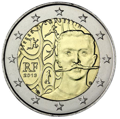 Frankreich 2€ 2013 - Coubertin