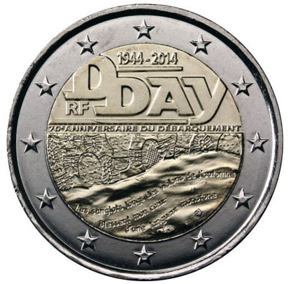 Frankreich 2€ 2014 - D-Day