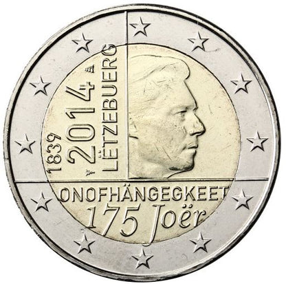 Luxemburg 2€ 2014 - Unabhängigkeit