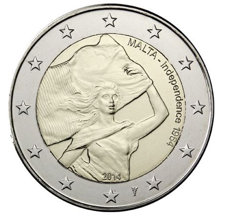 Malta 2€ 2014 - Unabhängigkeit MZ