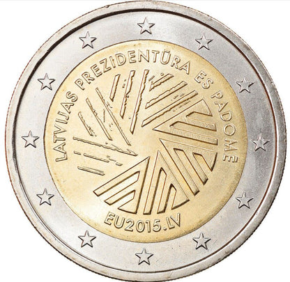 Lettland 2€ 2015 - EU Vorsitz