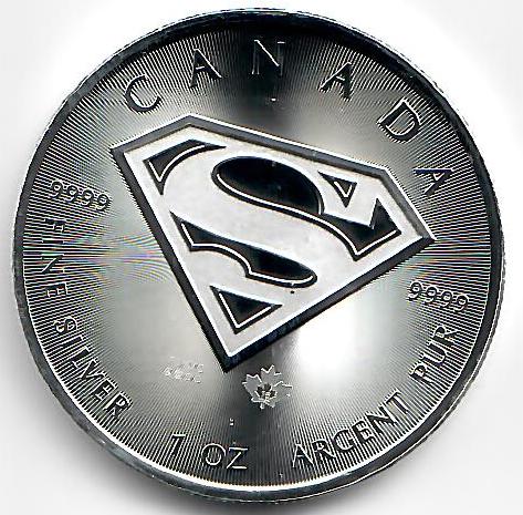 Kanada - Maple Leaf Superman 2016 - Edelmetalle Koitz GnbR