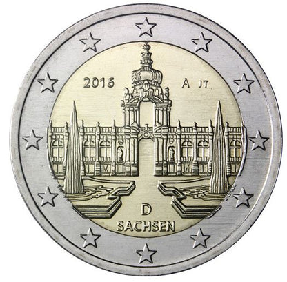 Deutschland 2€ 2016 - Dresdner Zwinger D