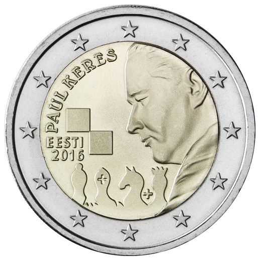 Estland 2€ 2016 - Paul Keres