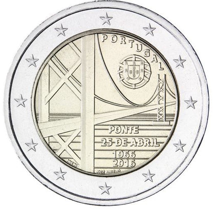 Portugal 2€ 2016 - Brücke