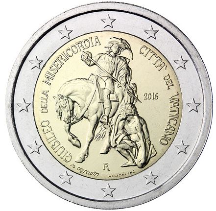 Vatikan 2€ 2016 - Barmherzigkeit