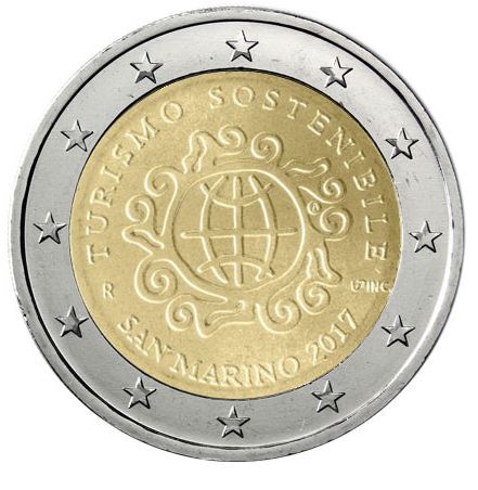 San Marino 2€ 2017 - Tourismus