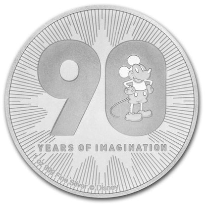 Niue - Disney 90 Jahre Mickey Mouse 2018 - Edelmetalle Koitz GnbR