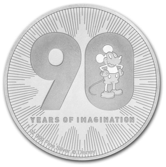 Niue - Disney 90 Jahre Mickey Mouse 2018 - Edelmetalle Koitz GnbR