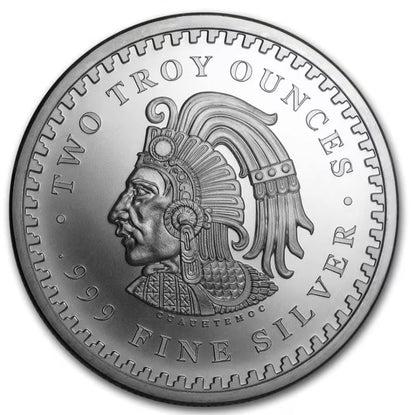 Round - USA 2oz Aztekenkalender - Edelmetalle Koitz GnbR