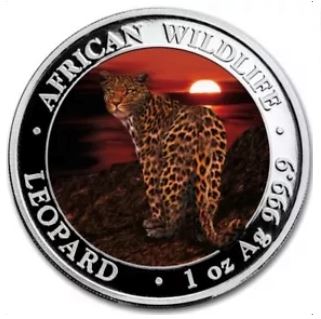 Somalia - Leopard 2018 Color - Edelmetalle Koitz GnbR