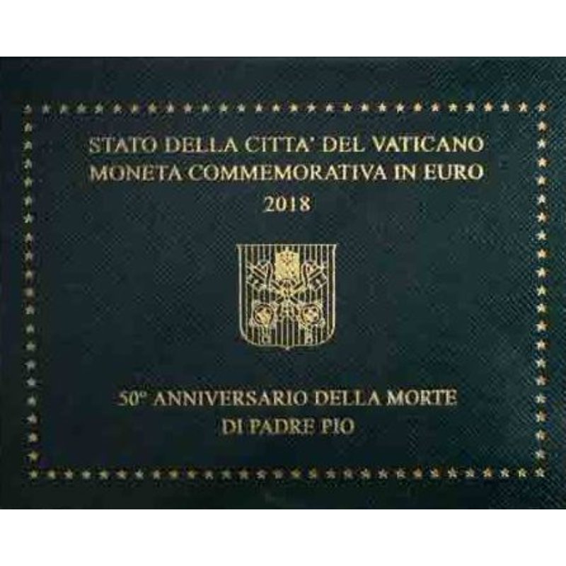 Vatikan 2€ 2018 - Pater Pio