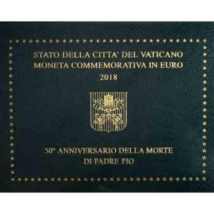 Vatikan 2€ 2018 - Pater Pio