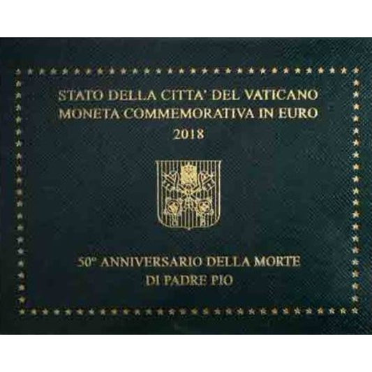 Vatikan 2€ 2018 - Pater Pio
