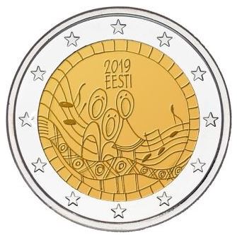 Estland 2€ 2019 - Estnisches Liederfestival