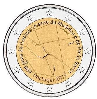 Portugal 2€ 2019 - Entdeckung Madeira-Archipel