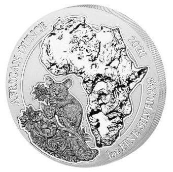 Ruanda - Wildtiere 2020 Buschbaby - Edelmetalle Koitz GnbR