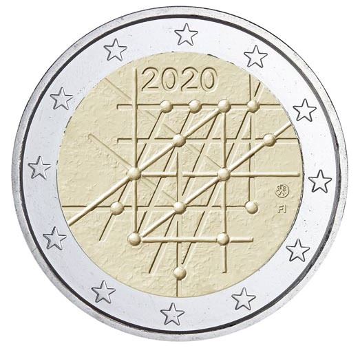 Finnland 2€ 2020 - Universität Turku