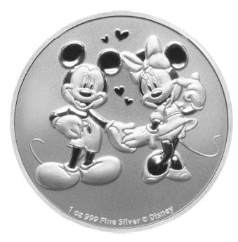 Niue - Mickey und Minnie 2020 - Edelmetalle Koitz GnbR
