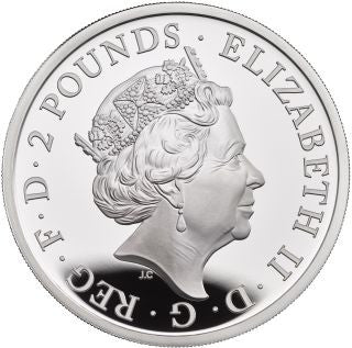 Großbritannien Britannia 2021 1 oz Proof Reverse Proof Set Silber