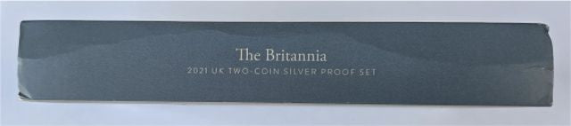 Großbritannien Britannia 2021 1 oz Proof Reverse Proof Set Silber