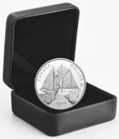 Kanada 1 Dollar 2021 100 Jahre Bluenose Silber PP