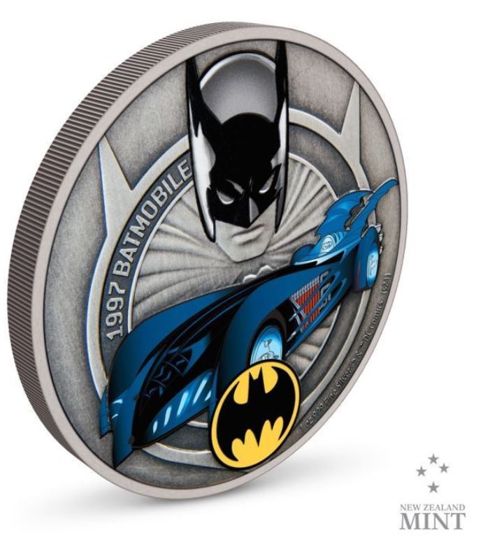 Niue - Batmans Batmobile #3 2021 - Edelmetalle Koitz GnbR