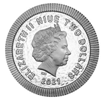 Niue - Athenische Eule 2021 - Edelmetalle Koitz GnbR
