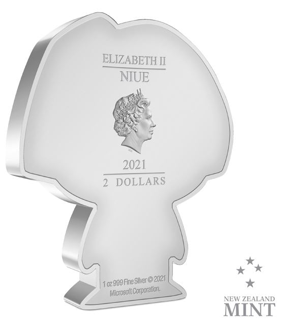 Niue - Halo Combat Evolved Cortana 2021 - Edelmetalle Koitz GnbR