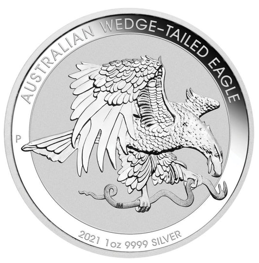 Australien - Wedge Tailed Eagle 2021 - Edelmetalle Koitz GnbR