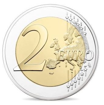 Estland 2€ 2024 - Kornblume