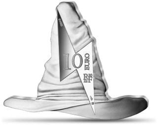 Frankreich Harry Potter Sprechender Hut 2022 10 Euro Silber Proof