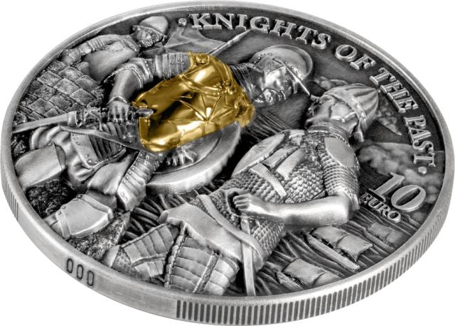 Malta Knights of the Past 2022 #2 2 oz Silber Antique Finish