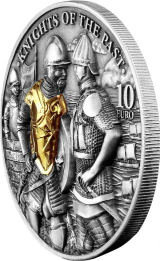 Malta Knights of the Past 2022 #2 2 oz Silber Antique Finish