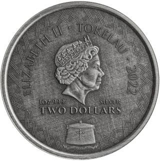 Tokelau - Komodo Waran AI Apocalypse 2022 antik