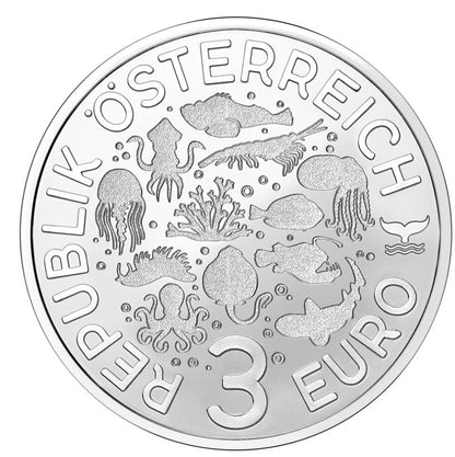 3€ Ozeantaler - #10 Leuchtkalmar 2025