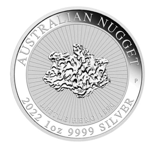Australien Little Hero 2022 1 oz Silber Australian Nugget
