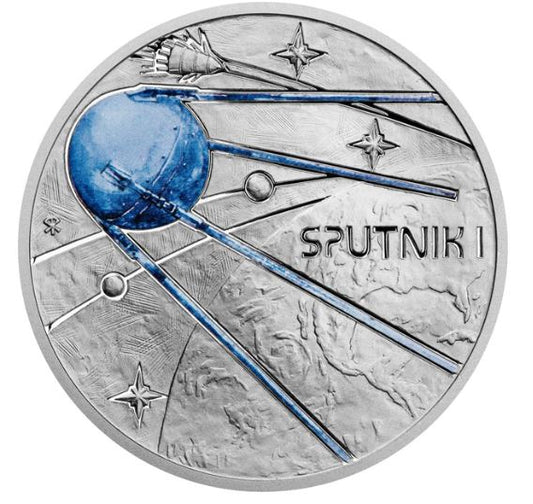 Niue - Milchstraße Sputnik I 2022 - Edelmetalle Koitz GnbR