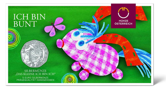 5 Euro Silber - Das kleine Ich bin Ich Ostern 2022 - Edelmetalle Koitz GnbR