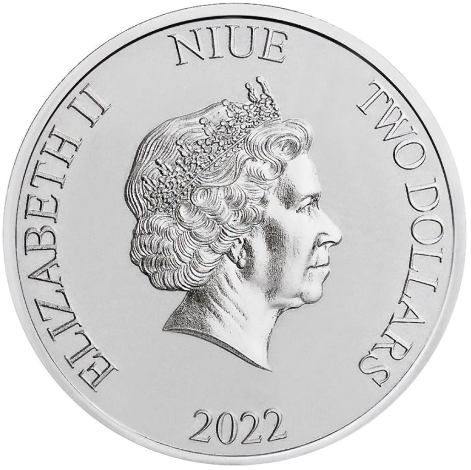 Grogu 2022 Silbermünze 1 oz Niue Star Wars
