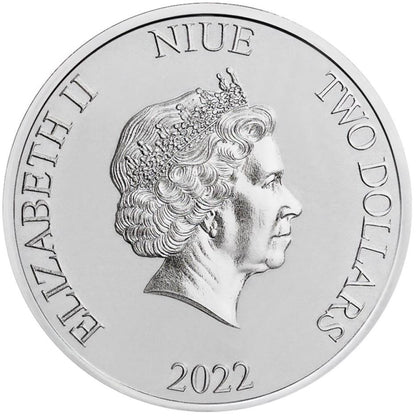 Grogu 2022 Silbermünze 1 oz Niue Star Wars
