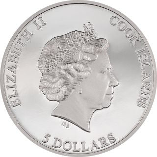 Cook Islands Big City Lights Sydney 2023 1 oz Silber farbig Proof