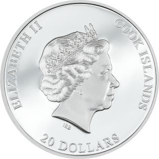 Cook Islands Silver Burst 3.0 2023 3 oz Silber Ultra High Relief