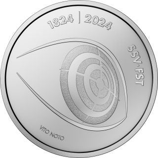 Schweiz 20 Franken 2023 200 Jahre Schweizer Sportschützenverband Silber