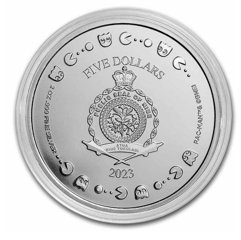 Niue - 2oz Pac-Man Circle Maze 2023