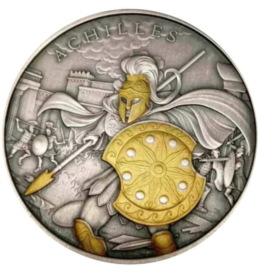 Warriors #3 Achilles 2023 gilded