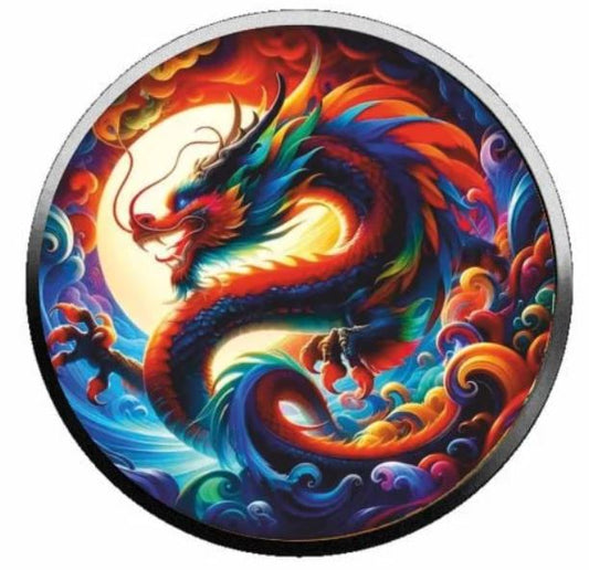 Kanada - Maple Leaf Dragon of Luck 2024 Color - Edelmetalle Koitz GnbR