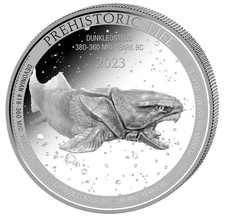 Kongo - #11 Dunkleosteus 2023 - Edelmetalle Koitz GnbR